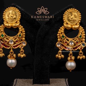 Pachi Ruby Emerald Maang Tikka