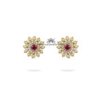 Shreesha Pearl Floral Stud Earrings