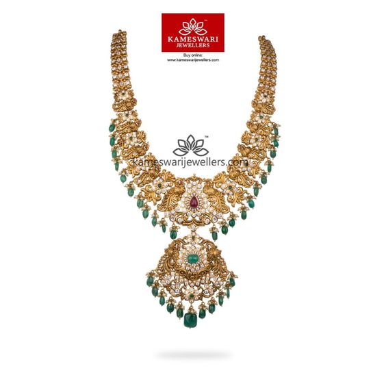 Traditional Pachi Bridal Haar Traditional Pachi Bridal Haar