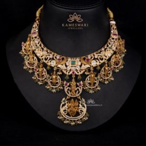 Pachi Dasavataram Necklace