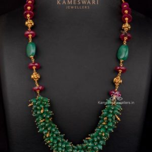 Notable Ruby Beeds Chain