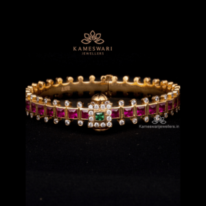 Heritage Maang Tikka with Hanging Gold Balls