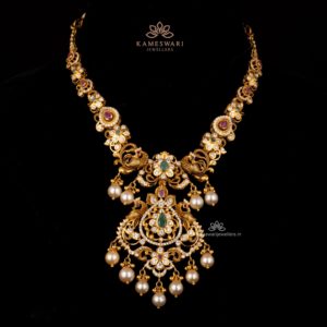 Pachi Ruby Emerald Necklace