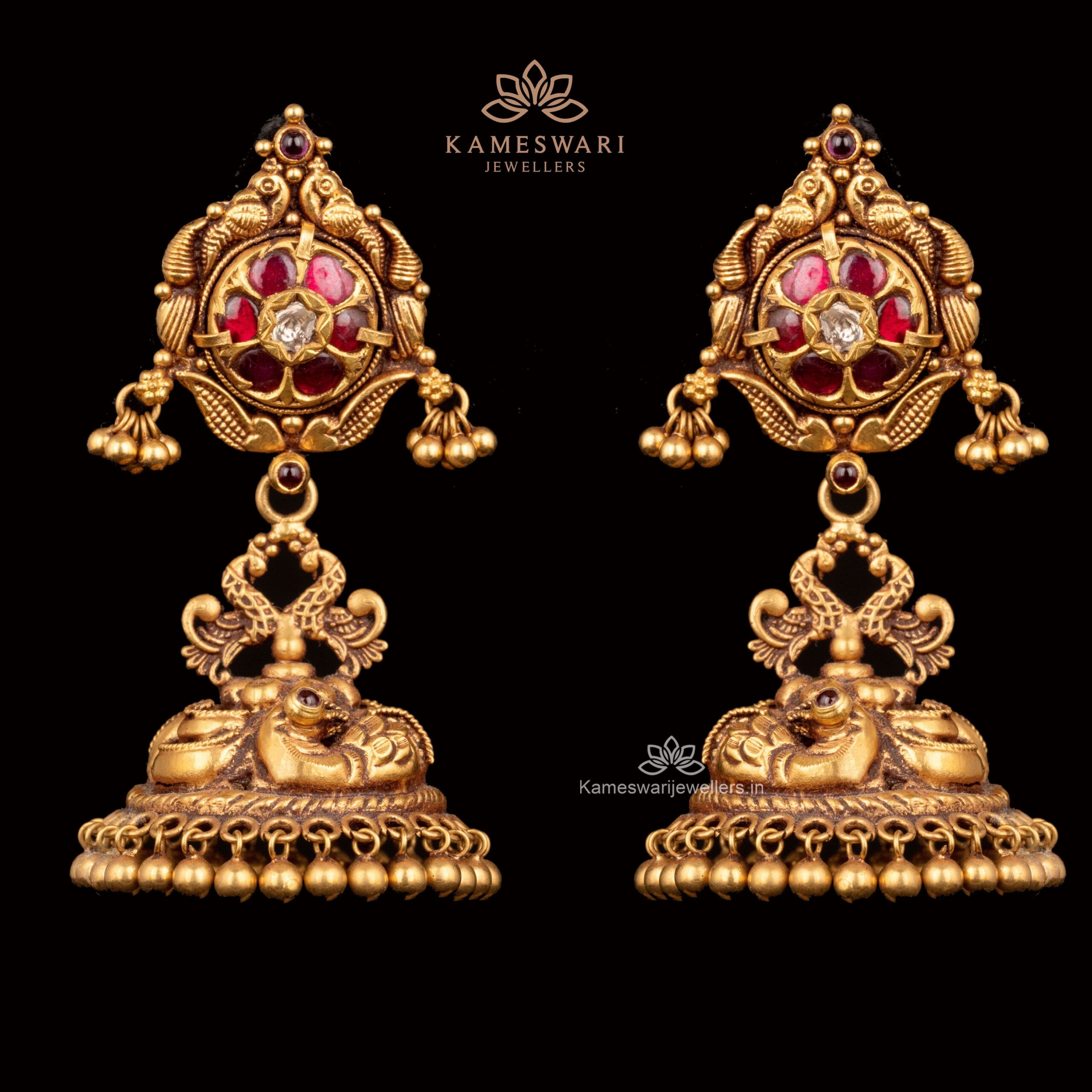 Antique Jhumkas Antique Jhumkas