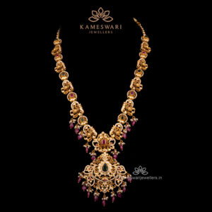 Traditional Pachi Haram | Kameswari Jewellers