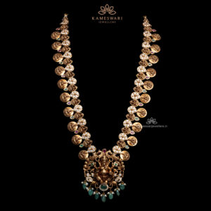 2 in 1 Ganapati Haram and Vaddanam | Kameswari Jewellers |