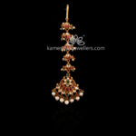 Heritage Maang Tikka with Micro Pearls