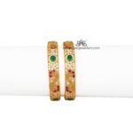 Pachi Ruby Emerald Cz Bangles