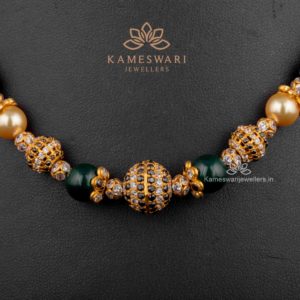 Simple Emerald Necklace