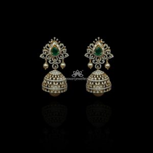 Suzi Diamond Jhumka Earrings