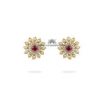 Shreesha Pearl Floral Stud Earrings