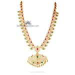 Siddhi Cz Paachiwork Haram Necklace