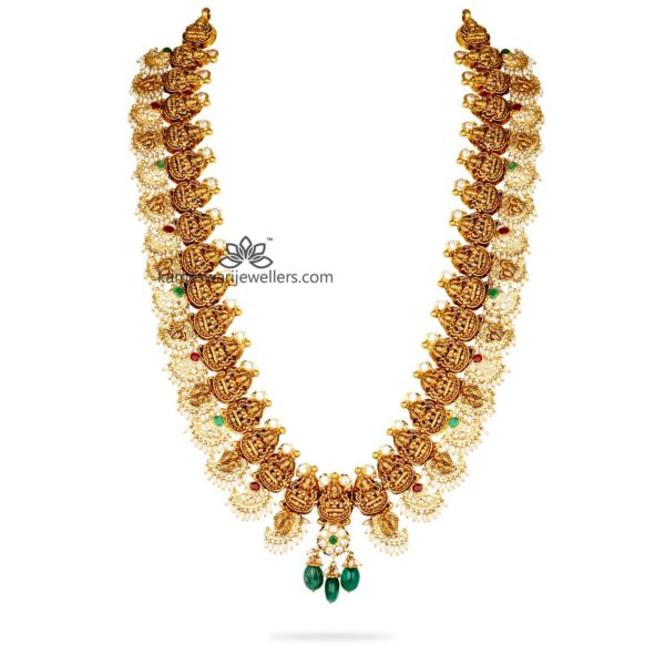 Devya Traditional Rubies and Emerald Necklace