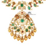 Shreeja Ancient Paachiwork Gold Necklace