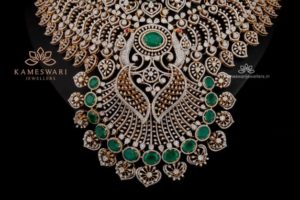 Empress Peacock Diamond Necklace