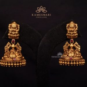 Nakshi Bangles with a combination of Elephant and Lakshmi
