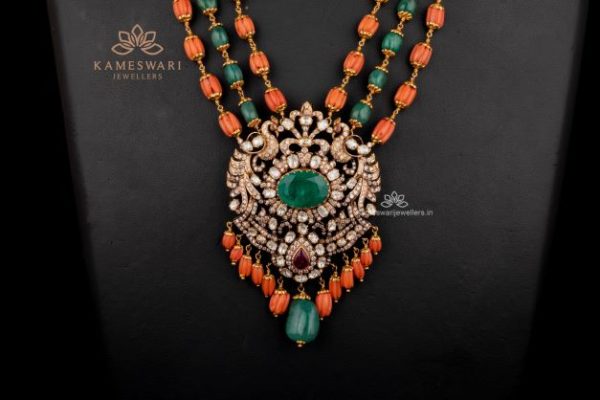 Multi-Row Long Necklace