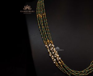 Emerald Pearl Beads Chain