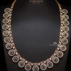 Igi-certified Alice Diamond Necklace| Kameswari Jewellers
