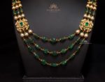 Beautiful Combination of Emeralds and Pearls Haram