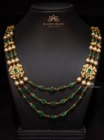 Beautiful Combination of Emeralds and Pearls Haram