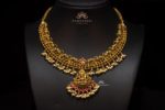 Lakshmi Antique Pearl Necklace |kameswari Jewelers