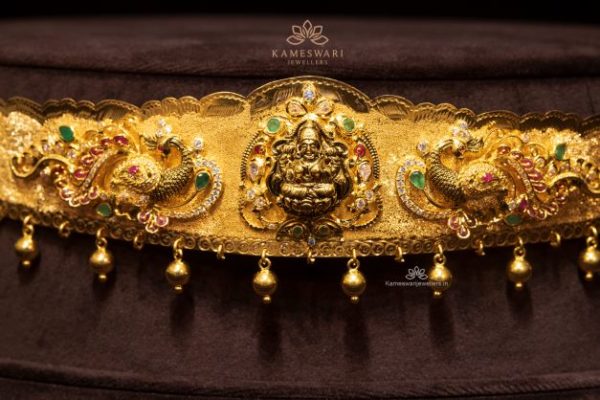 Antique Lakshmi Vaddanam | Kameswari Jewelers