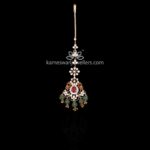 IGI-Certified Diamond Maang Tika | Kameswari Jewellers.