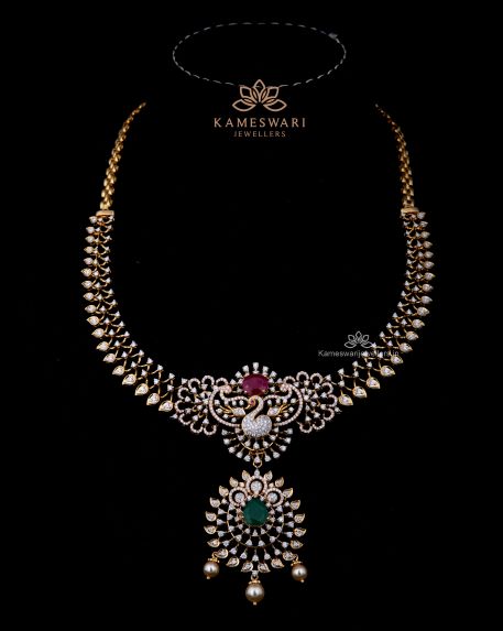 D NECKLACE | Kameswari Jewellers