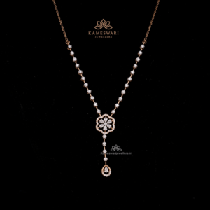 Sleek Diamond Necklace