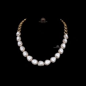 Victorian Polki Necklace | Kameswari Jewellers