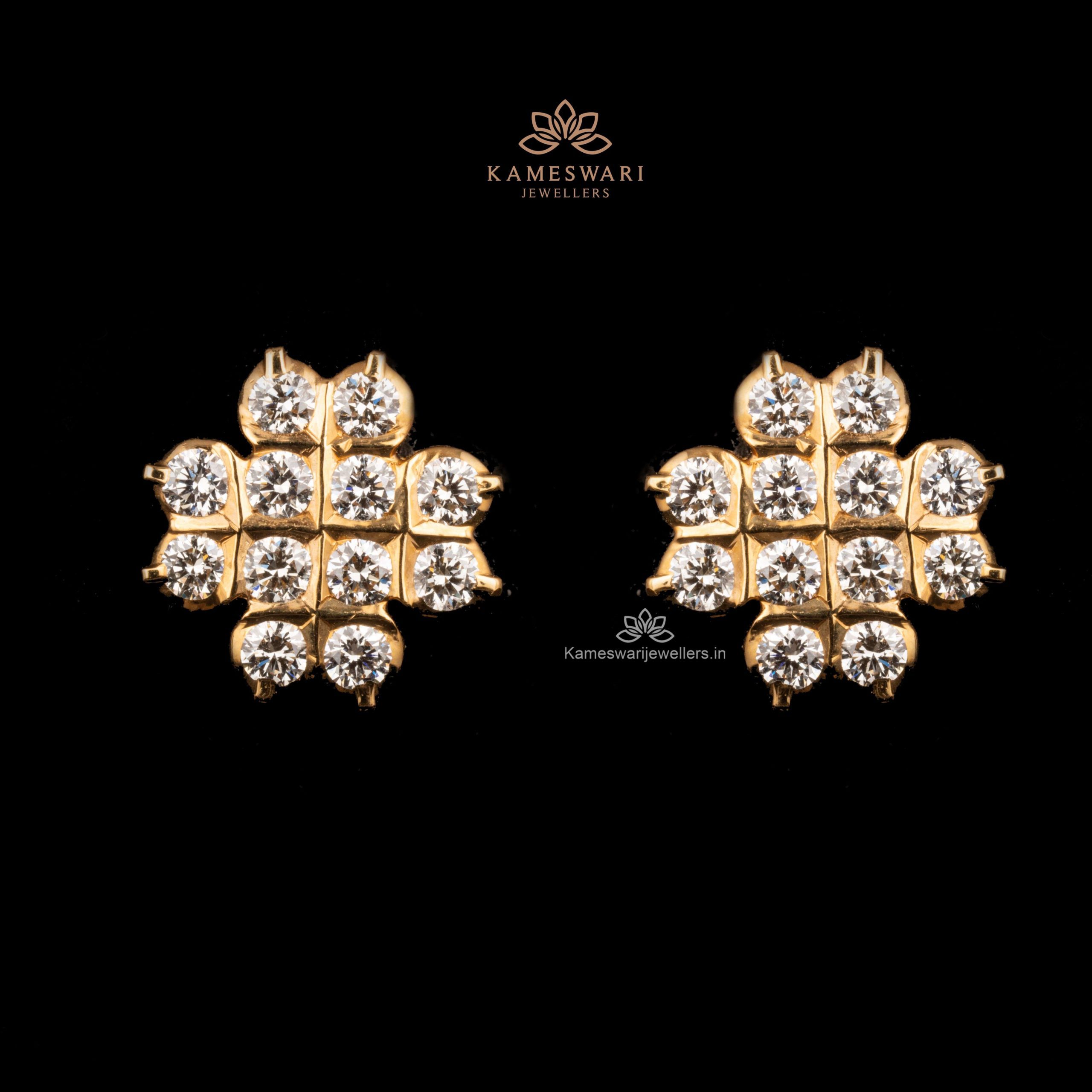 Stud Earrings – Page 2 – Maganlal Diamonds