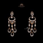 Dangling Diamond Earrings