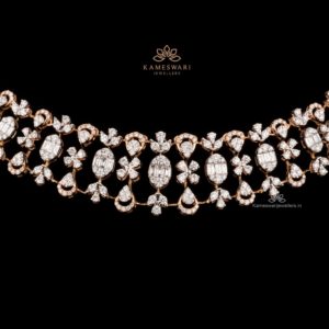 Charmingly Modern Diamond Necklace