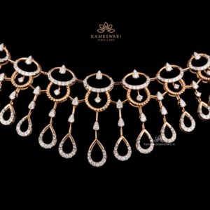 Ultra-Modern Diamond Necklace
