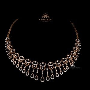 Ultra-Modern Diamond Necklace