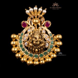 Lord Ganesha Pachi Pendant