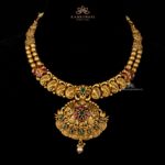 Antique Pachi Ruby Emerald Necklace