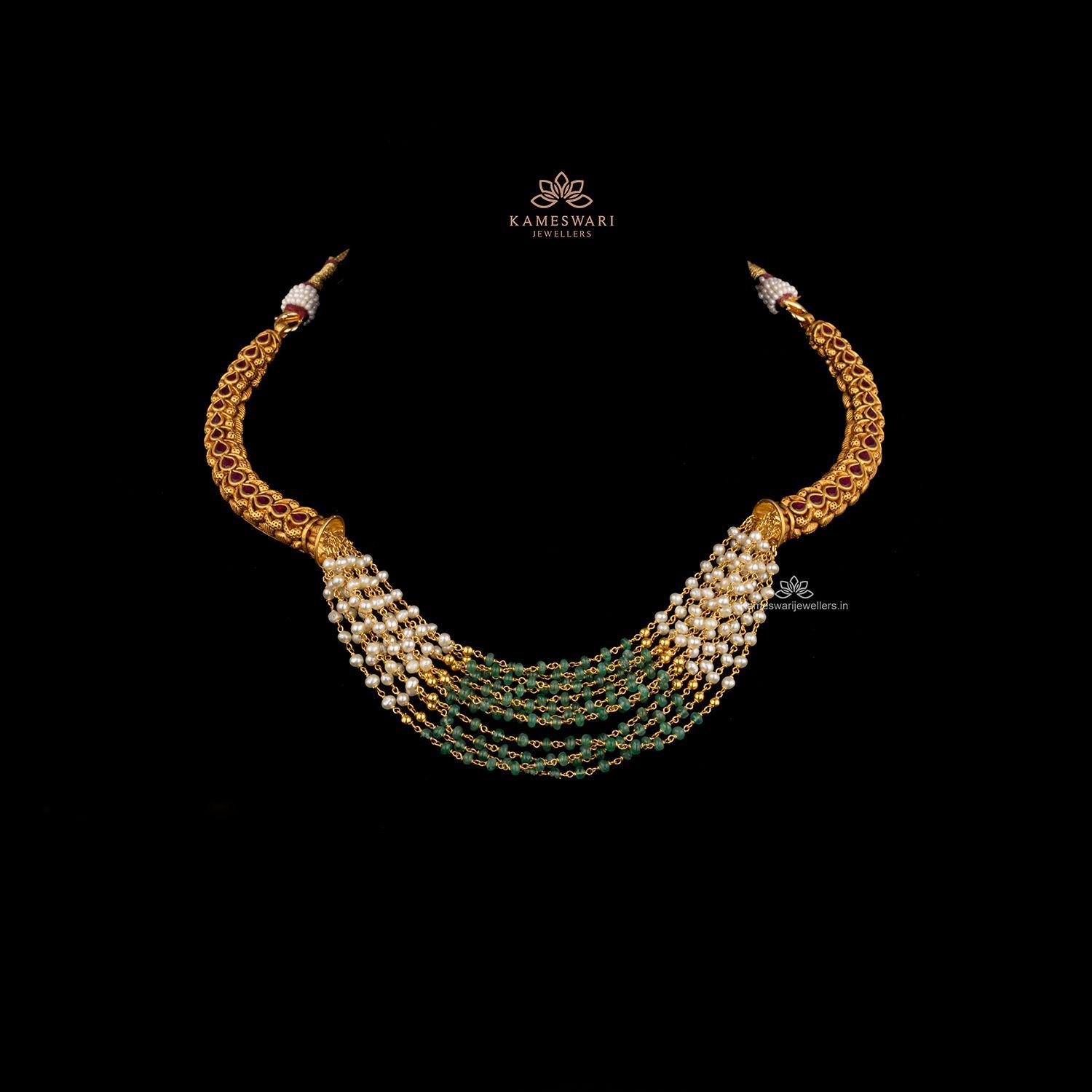Asp Fashion Jewellery Matte Kanti Necklace Set – 𝗔𝘀𝗽 𝗙𝗮𝘀𝗵𝗶𝗼𝗻  𝗝𝗲𝘄𝗲𝗹𝗹𝗲𝗿𝘆