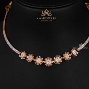 Ultra Light-Weight Floral Necklace