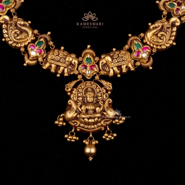 Heritage Gaja Lakshmi Necklace