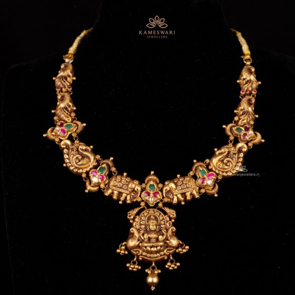 Heritage Gaja Lakshmi Necklace