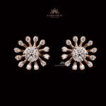 Floral Diamond Earrings