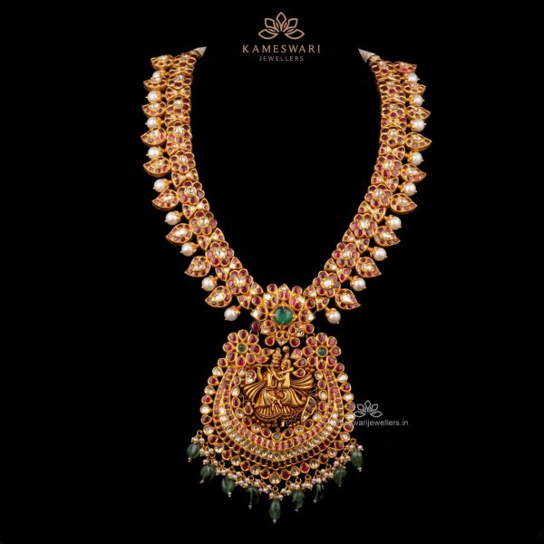 Heritage Haram inspired by Radhakrishna | Kameswari Jewellers