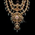 Radiant Ruby & Emerald 3-Layer Haram | Kameswari Jewellers