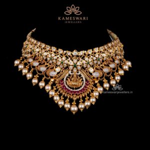 Exquisite Coral & Pearls Mangalsutra by Kameswari jewellers