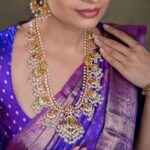 Radiant GupttaPusalu Pachi Work Haram | Kameswari Jewellers