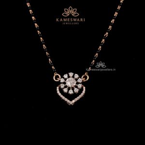 Diamond Black Beeds | Kameswari jewellers