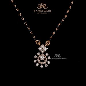 Diamond Black Beeds | Kameswari jewellers