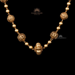 Nakshi Beeds chain | Kameswari Jewellers |